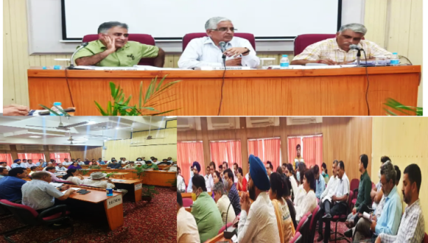 JUVC Chairs Meeting of Principals of Degree Colleges