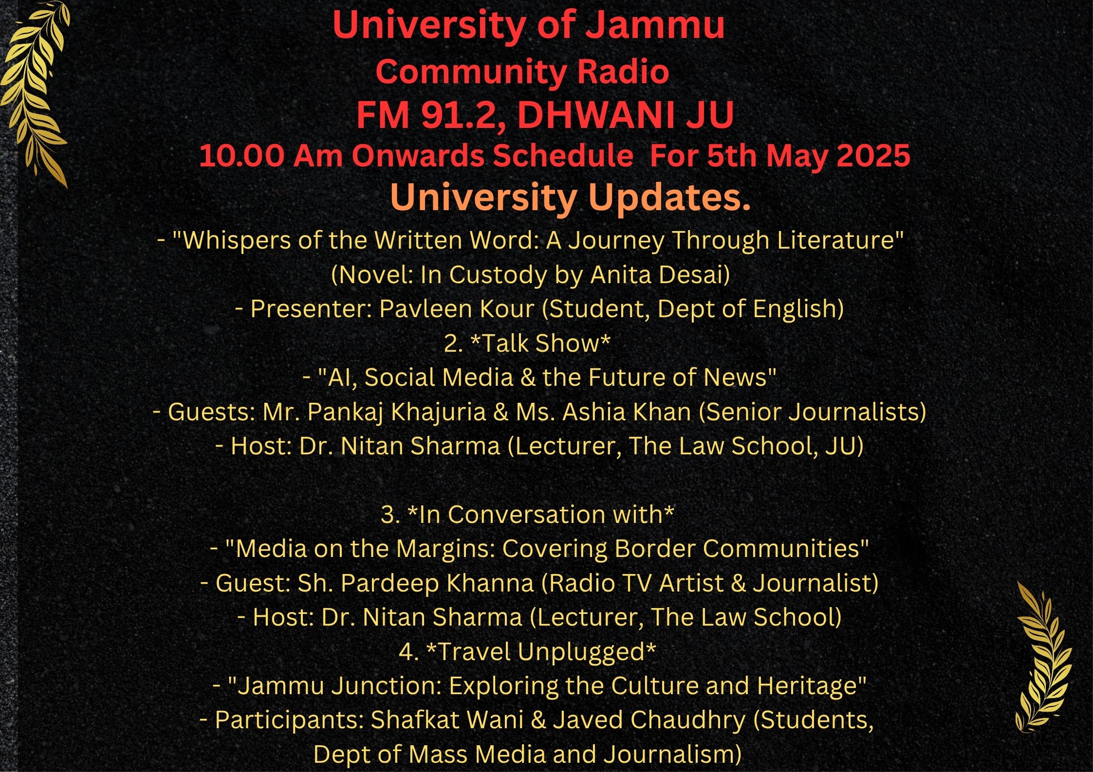 5th May 2025