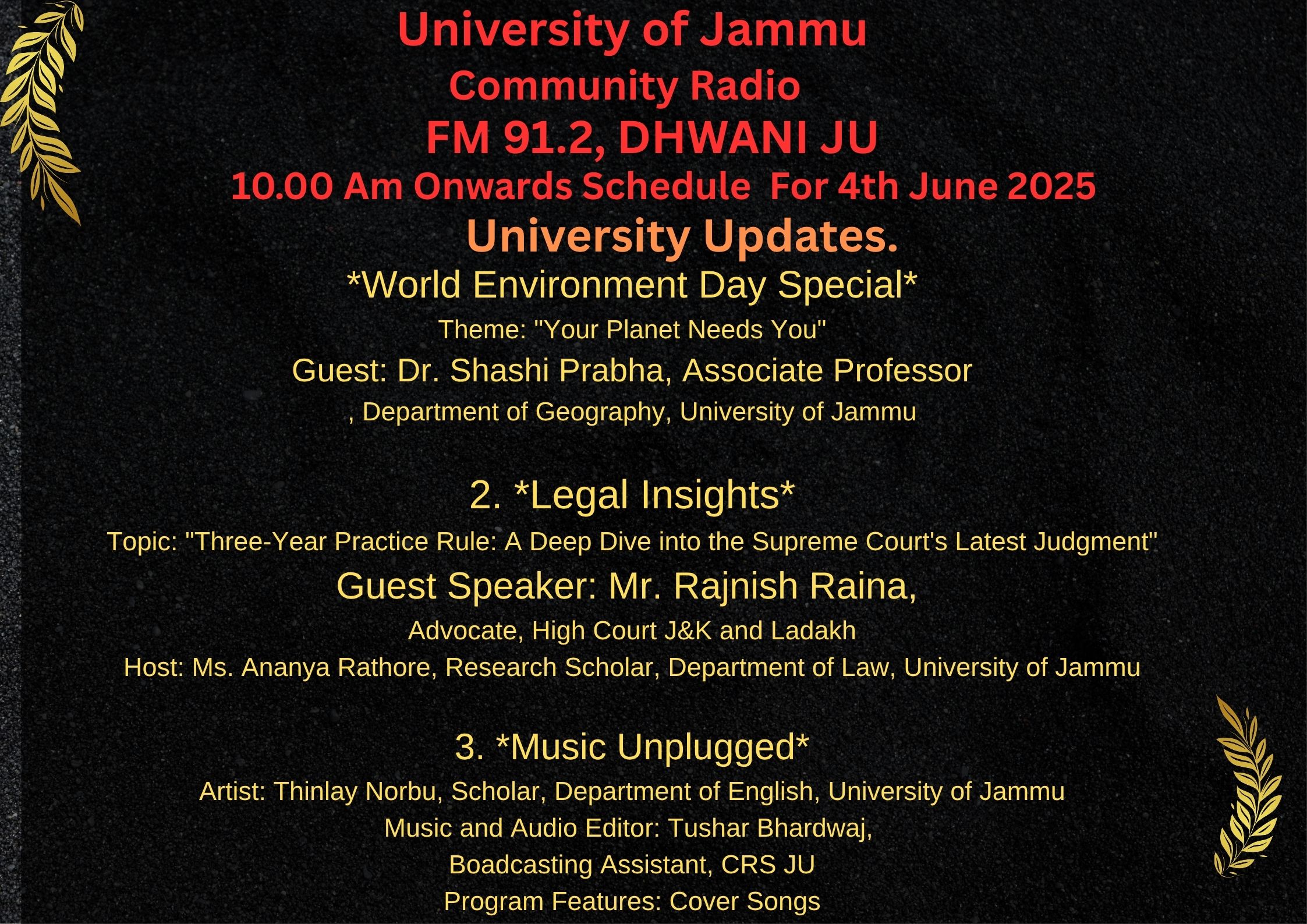 4th June 2025