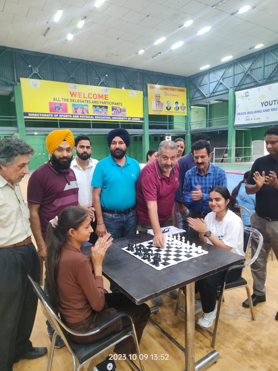 Chess Matches organised in JU