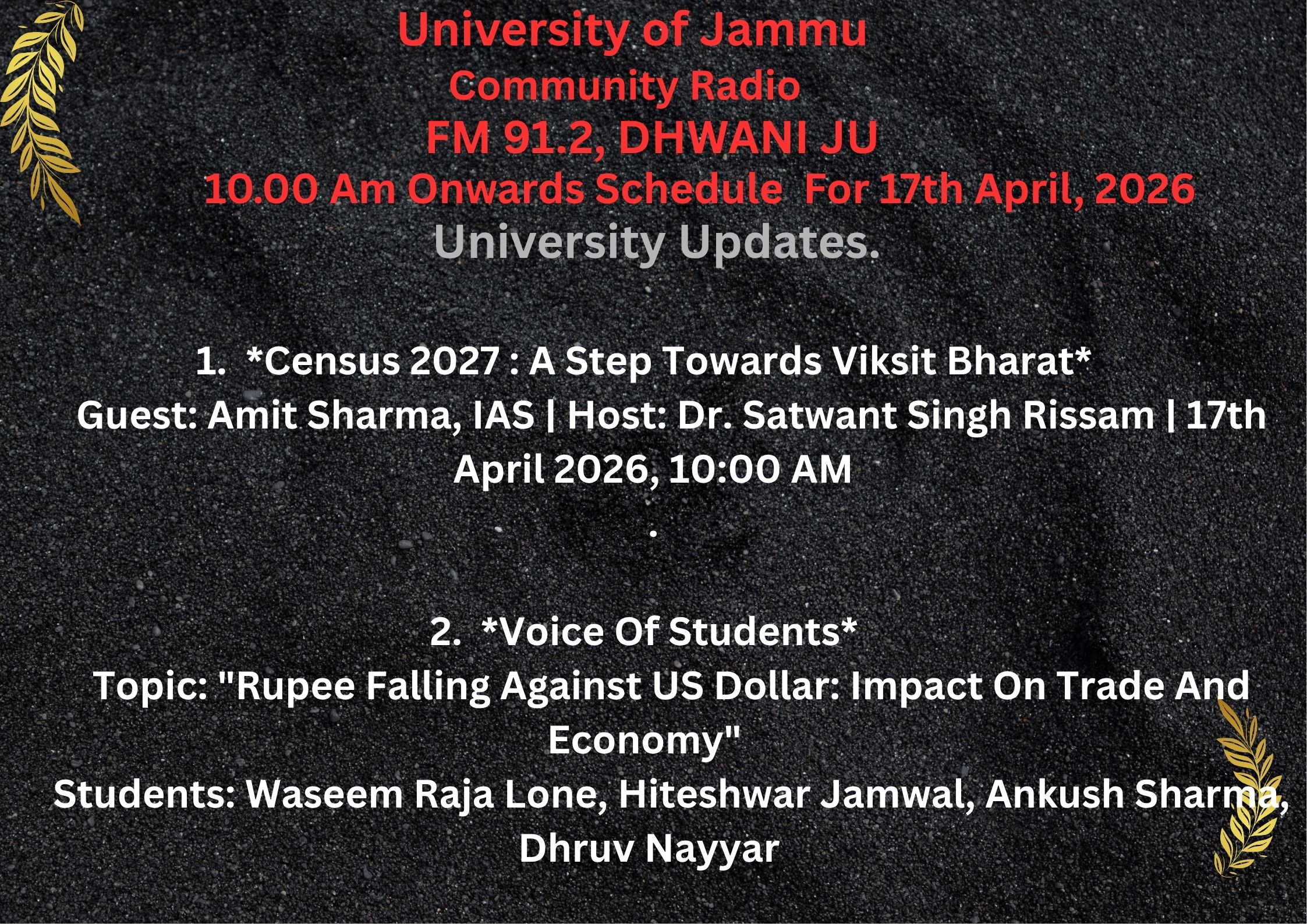 19th May 2025