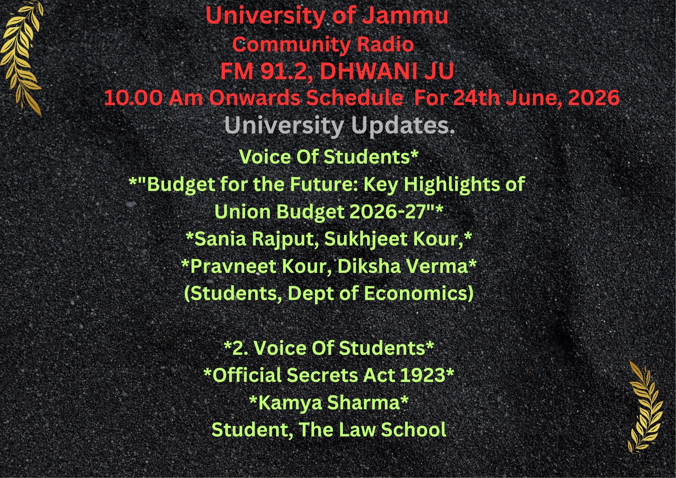 19th May 2025