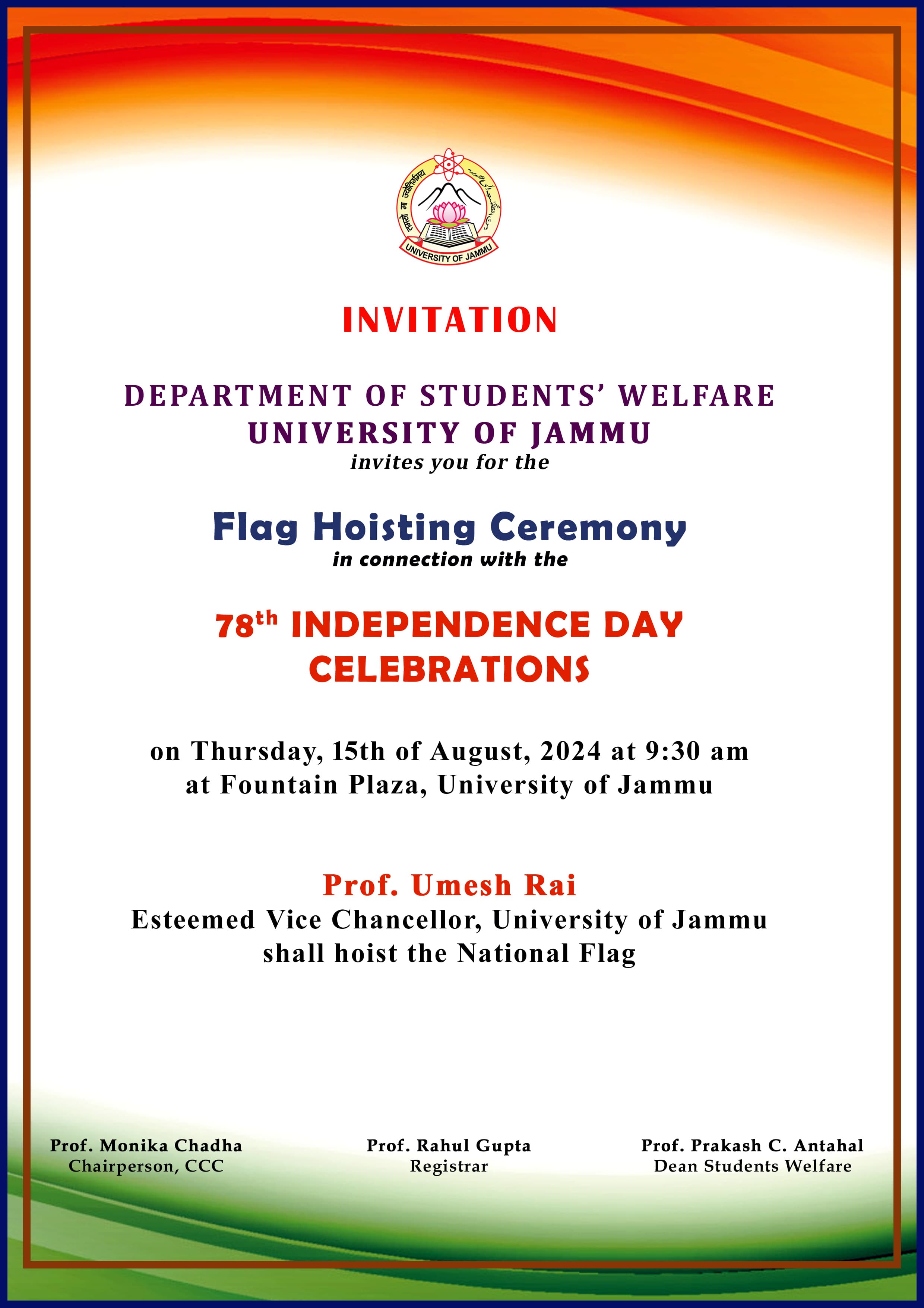 Flag Hoisting Ceremony 