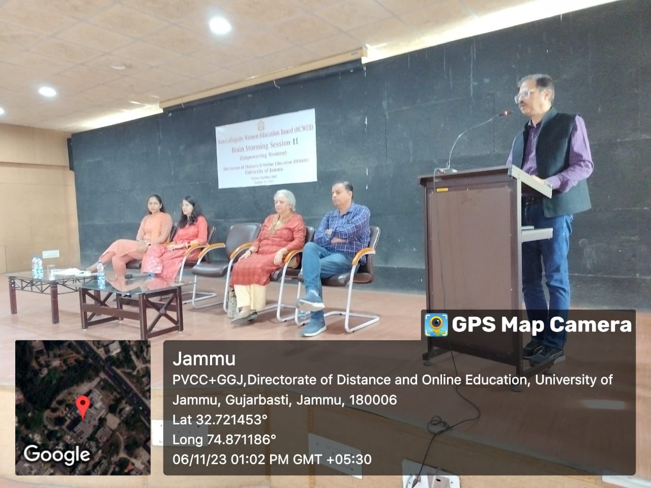 Non-Collegiate Women Education Board, DD & OE conducts Brain storming session- II on ‘Empowering Women', University of Jammu