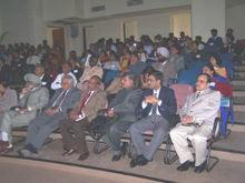 Inside of Brig. Rajinder Singh Auditorium