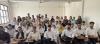 The Law school students along with Shri Ramesh Sharma, Gandhian activist and former coordinator, Gandhi Peace Foundation, Delhi.
